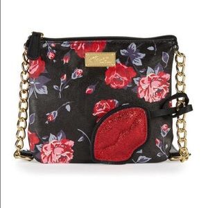 ‼️SALE‼️NWT Betsey Johnson floral crossbody